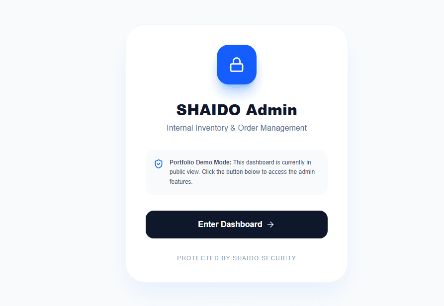 Admin Dashboard